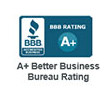 BBB-A+ Better Business Bureau