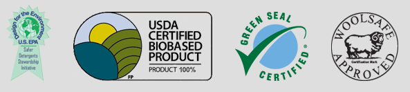 green certified organic, wool safe