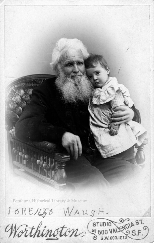 Father Lorenzo Waugh and unidentified child
Petaluma Historical Library and Museum